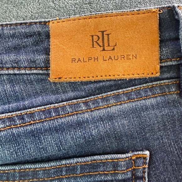 Ralph Lauren Indigo Cropped Straight Jeans - Picture 3 of 14